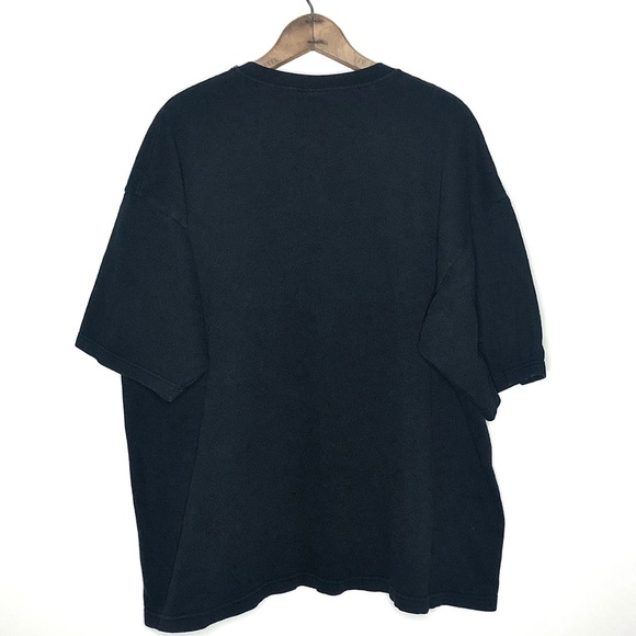 Vintage Made in USA Black Crew Embroidered Shirt - Picture 2 of 4